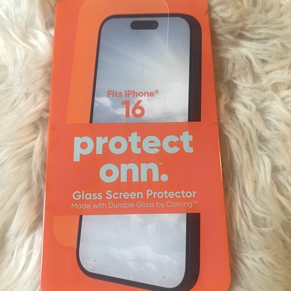 Protect Onn IPhone 16 & 16s Glass Screen Protector NIB - Picture 1 of 4